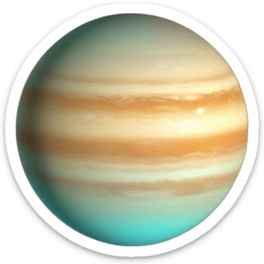 planet uranus sticker