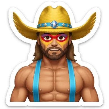“Macho Man” Randy Savage sticker