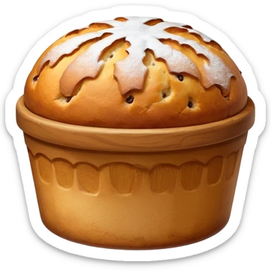 classic panettone sticker