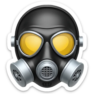 chemical mask sticker