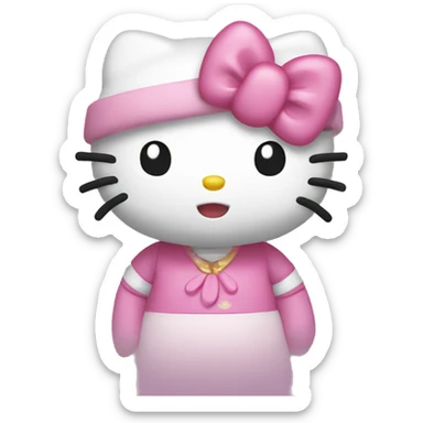 hello kitty sticker