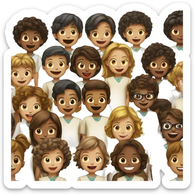 children's choir sticker