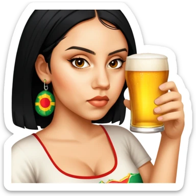Cerveza Drinker sticker