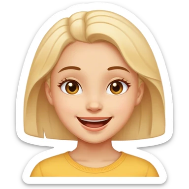 Girl name happy  sticker