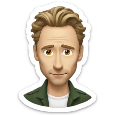 Tom Hiddleston sticker