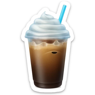 Iced Coffee sticker