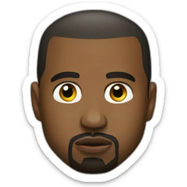 Raport Kanye West  sticker