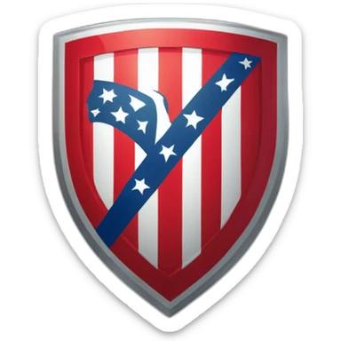 Escudo delAtletico de madrid sticker