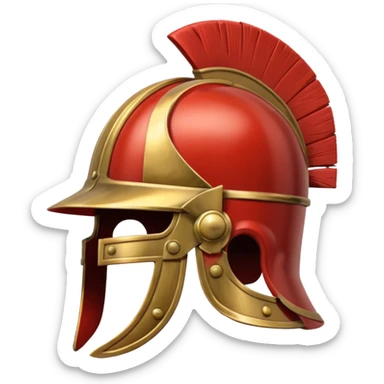 Casco romano sticker