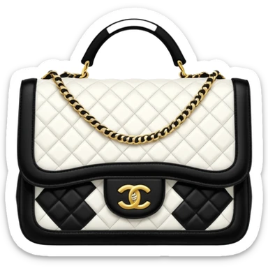 chanel tweed bag sticker
