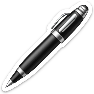 Pen emoji sticker