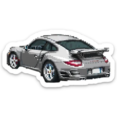 Porsche 911 Turbo S sticker