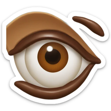 nutella auge sticker