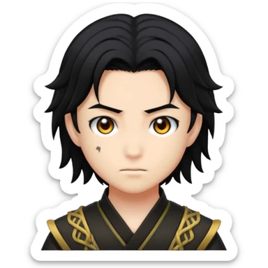 Demon   slayer anime tokito sticker