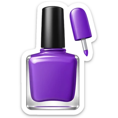 Maniogly brand nail polish bottle sticker