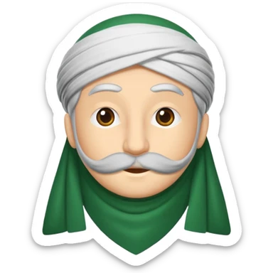 Yeşil gözlü, gözlüklü hafif dalgalı  orta boy saç, sticker