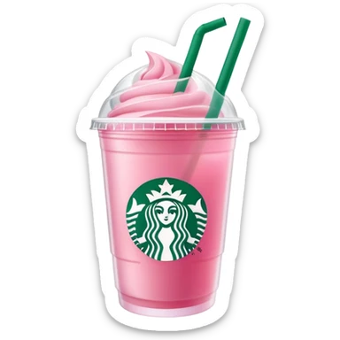 Starbucks pink drink  sticker