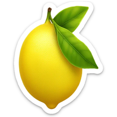 lemon sticker