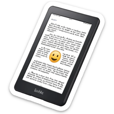 BACL KINDLE WITH A PAGE WHERE IT SAYS HUB 22 AMERICA sticker