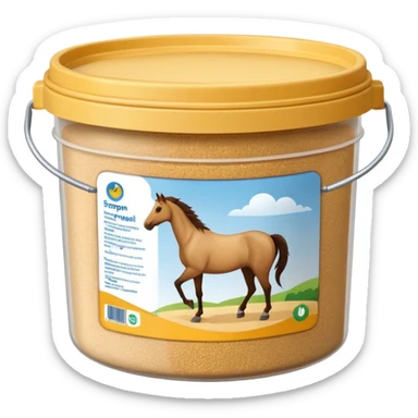 horse supplement sticker