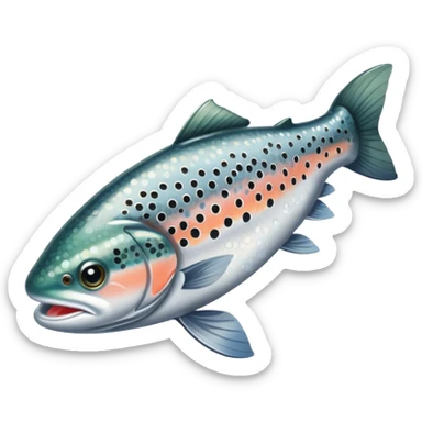 the only source of trout sticker
