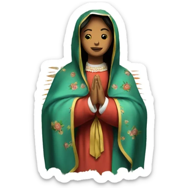 Our lady of Guadalupe  sticker