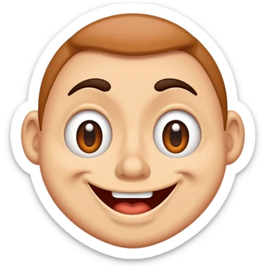 Goofy ahh face  sticker