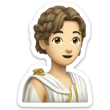 Toga himiko couteau sticker