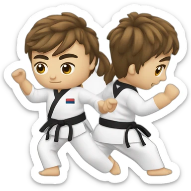Taekwondo sticker