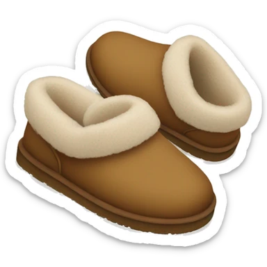 UGG slippers  sticker