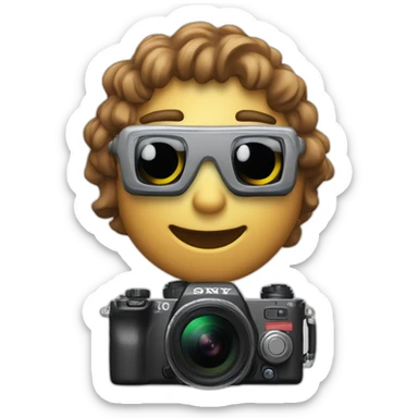 Sony FX III photo camera sticker