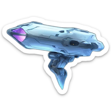 futuristic Supernova Launcher sticker