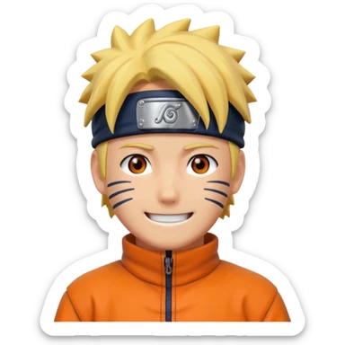 Naruto anime sticker