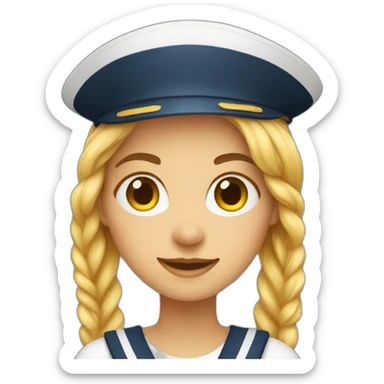 female-ux-designer-with-sailor-hat sticker