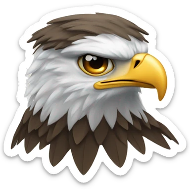 Eagle eye attentive to detai sticker