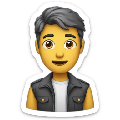 Personne qui souffle  sticker