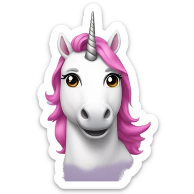 unicorn superpower sticker