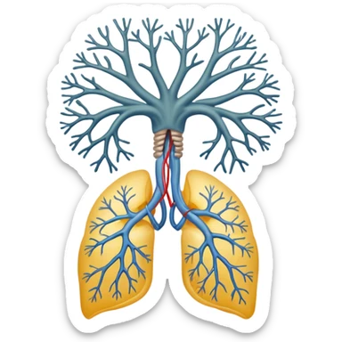 Anatomical nervios sticker