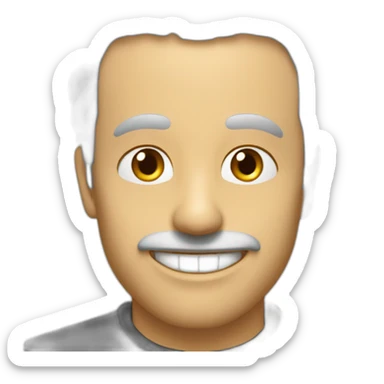 Éric Zemour sourire malicieux sticker