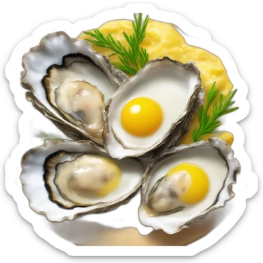 Oyster Omelette sticker