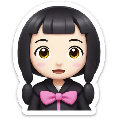 Kuromi Sanrio sticker