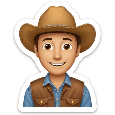 Woody from toystory sticker
