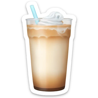 iced chai latte sticker