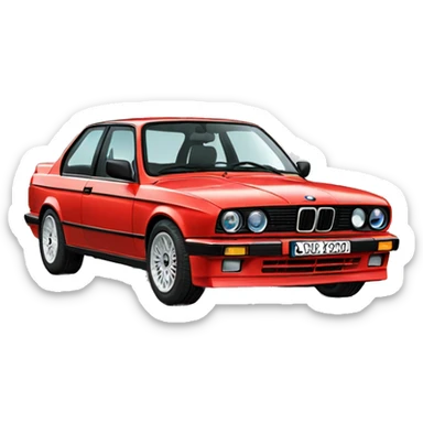 bmw e30 sticker