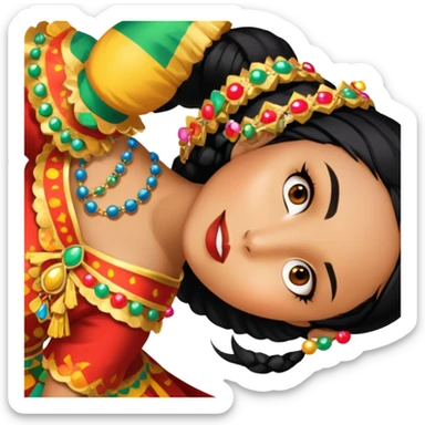 Colorful Parade Participant sticker