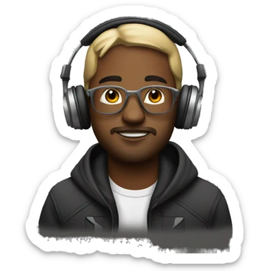 music producer sticker