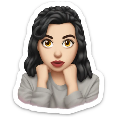 Charli XCX Brat sticker