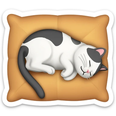 napy  cat sticker