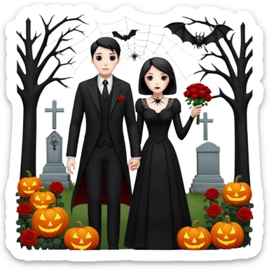 Chris motionless  🕸🦇🎃🥀⚰️🖤🪦🎶🎤🧑‍💼👩‍🦰 sticker