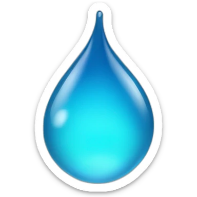 DROPLET sticker